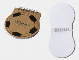 Carnet bloc papier Publicitaire - BALLON FOOT