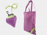 Sac Publicitaire pliable aubergine - SCPB53