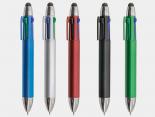 Stylo 4 couleurs Publicitaire avec stylet - MINEA4