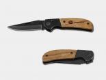 Couteau de poche Publicitaire bois pliable - MARTIN25