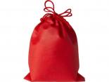 Sac cadeau Publicitaire pochon rouge - LEO18