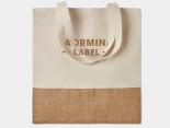 Tote bag Publicitaire avec jute - CTJT41