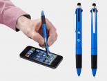 Stylo Publicitaire 3 couleurs avec stylet - ACTEO3