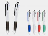 Stylo Publicitaire 3 couleurs grip - BOSTON34