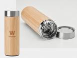 Thermos Publicitaire bois bambou 40 cl - HYGGE