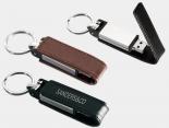 Clé USB Publicitaire métal et cuir - MAGNETIK18