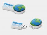 Clé Usb Publicitaire sur mesure 2D - GLOBE