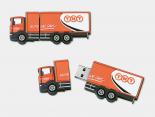 Clé Usb Publicitaire sur mesure - 2D CAMION TRANSPORT