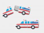 Clé Usb Publicitaire sur mesure 2D - CAMION AMBULANCE