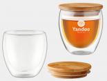 Gobelet Publicitaire Verre bois - INFUSEA25