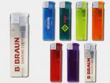 Briquet Publicitaire Transparent Personnalisable - PARIS81