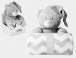 Grand Ours Peluche Plaid Publicitaire - HECTOR92