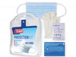 Kit masque protection gel lingettes gants - PROTECTKIT8