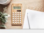 Grossiste Calculatrice Bois solaire - SLWD51