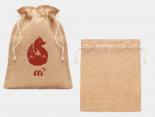 Petit sac jute Publicitaire 14 x 22 cm - JTLT22