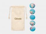 Set 5 Boules Bain Publicitaire sac coton - BTTB30