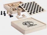 Set 4 jeux en bois Publicitaire - TEAMO18