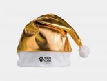 Bonnet de Père Noël Publicitaire doré - KEMI28