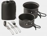 Set camping Publicitaire casseroles couverts - GUJAN15