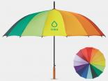 Parapluie Publicitaire arc en ciel rainbow - LENA12