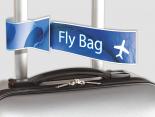 Etiquette bagage Publicitaire indéchirable 32 x 220 mm - MUNDO22