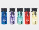 Mini Briquet Publicitaire transparent - BQTJ61