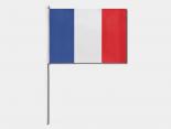 Drapeau Publicitaire tricolore bleu blanc rouge 21 x 14 cm - FRANCE22