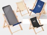 Support téléphone Publicitaire chaise bois - CANNES17