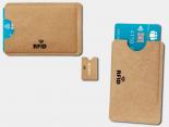 Porte cartes RFID publicitaire recyclé - PPRC90