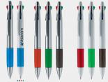 Stylo Publicitaire 4 couleurs grip - LEO14