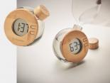 Horloge Publicitaire bois sans piles - CRYSTALA88