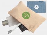 Trousse de toilette Publicitaire coton recyclé - LOU22