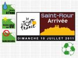 Autocollant Vinyl Blanc Rectangle - Mairie