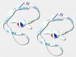 Sifflet Lanyard France France - vente en gros - LUCAS92