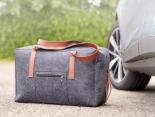 Sac de Sport Publicitaire feutrine gris - BERT75