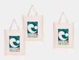 Petit Sac coton Publicitaire poignées courtes - BBTB26