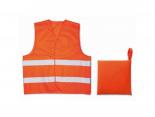 Gilet réfléchissant Publicitaire orange avec poche - PHILIPPE71