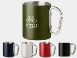 Grossiste Mug Tasse inox avec mousqueton 30 Cl - NELL32