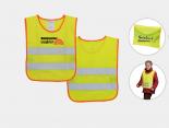 Gilet Sécurité Pedibus enfant jaune fluo - LEON48