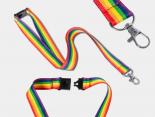 Tour de cou Publicitaire rainbow arc en ciel pride - KEITH50