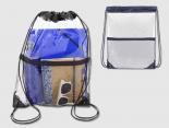 Sac à dos Publicitaire transparent cordon filet - TEDDY45
