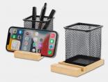 Porte crayon Publicitaire bois porte stylos - OLI87