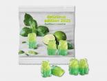 Oursons publicitaires VEGAN au Basilic et Citron Vert - OVE01