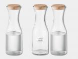 Carafe verre Publicitaire bouchon liège 1 Litre