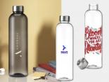 Bouteille publicitaire 1 L en PCTG SK bouchon inox - BOU273