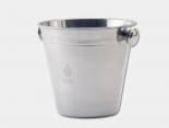 Seau à glace publicitaire en acier inoxydable brillant - ICEBUCKET145