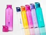 Bouteille publicitaire en RPET transparent certifiée GRS - 650 ml - BOT124