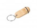 Porte-clés Chambre Hotel personnalisé en hêtre - petit modèle - PCHOT25