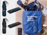 Parapluie publicitaire RPET avec tote bag intégré - PAR321-RPET