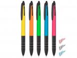 Stylo 4 couleurs Publicitaire avec stylet - MINEA4